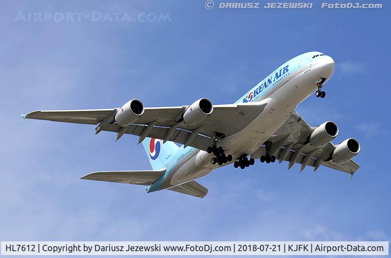 HL7612, 2011 Airbus A380-861 C/N 039, Airbus A380-861 - Korean Air  C/N 039, HL7612