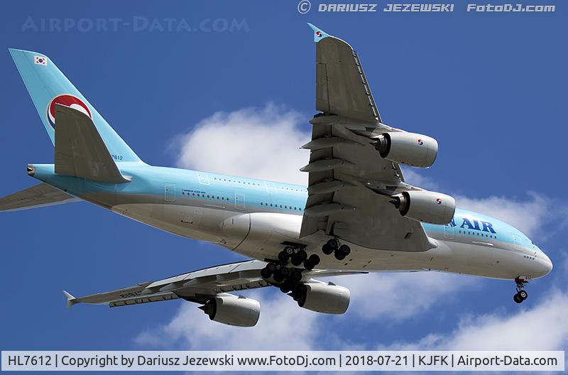 HL7612, 2011 Airbus A380-861 C/N 039, Airbus A380-861 - Korean Air  C/N 039, HL7612