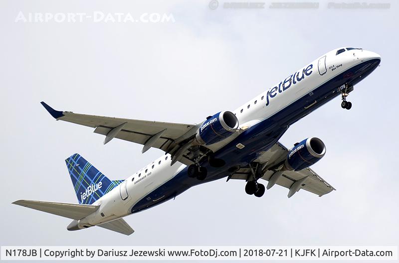 N178JB, 2005 Embraer 190AR (ERJ-190-100IGW) C/N 19000004, Embraer 190AR (ERJ-190-100IGW) 