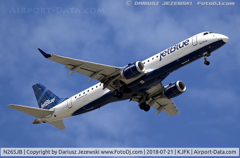 N265JB, 2006 Embraer ERJ-190-100 IGW 190AR C/N 19000049, Embraer 190AR (ERJ-190-100IGW) 