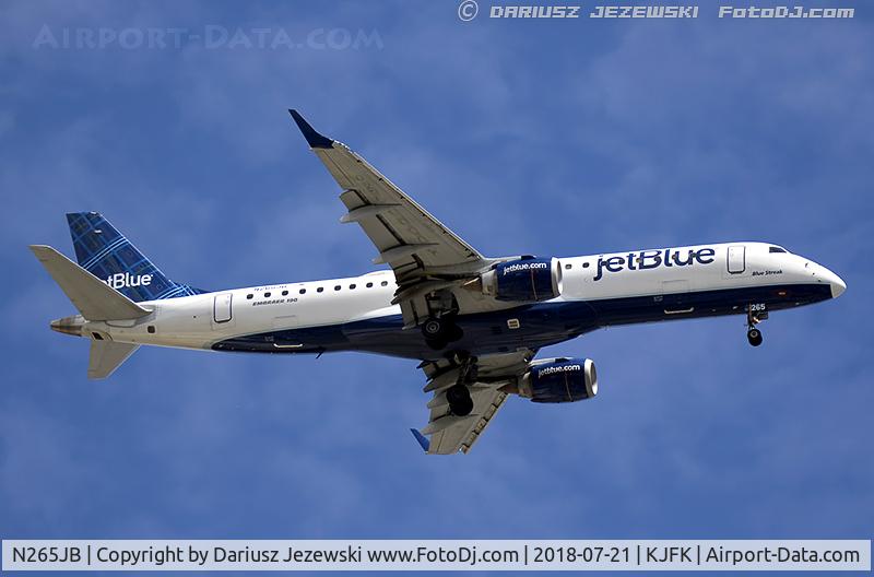 N265JB, 2006 Embraer ERJ-190-100 IGW 190AR C/N 19000049, Embraer 190AR (ERJ-190-100IGW) 