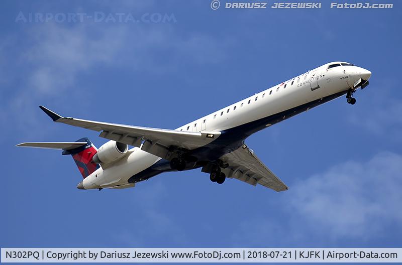 N302PQ, 2013 Bombardier CRJ-900 (CL-600-2D24) C/N 15302, Bombardier CRJ-900LR NG (CL-600-2D24) - Delta Connection (Endeavor Air)   C/N 15302, N302PQ