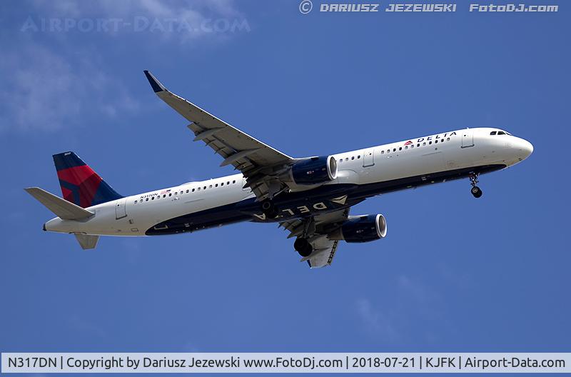 N317DN, 2017 Airbus A321-211 C/N 7373, Airbus A321-211 - Delta Air Lines  C/N 7373, N317DN