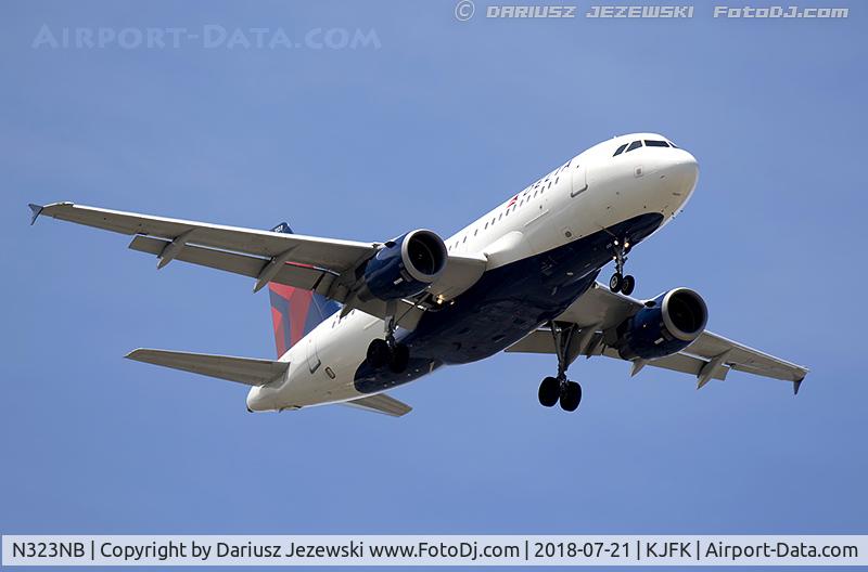 N323NB, 2001 Airbus A319-114 C/N 1453, Airbus A319-114 - Delta Air Lines  C/N 1453, N323NB