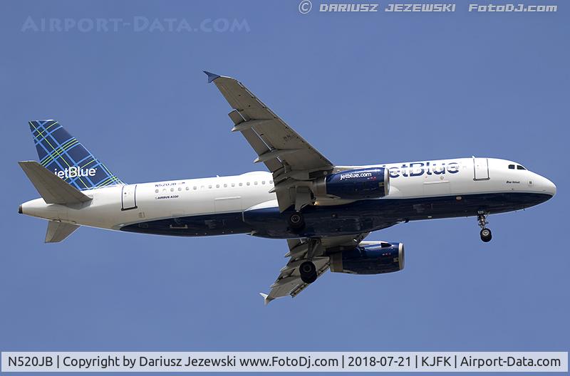 N520JB, 2001 Airbus A320-232 C/N 1446, Airbus A320-232  