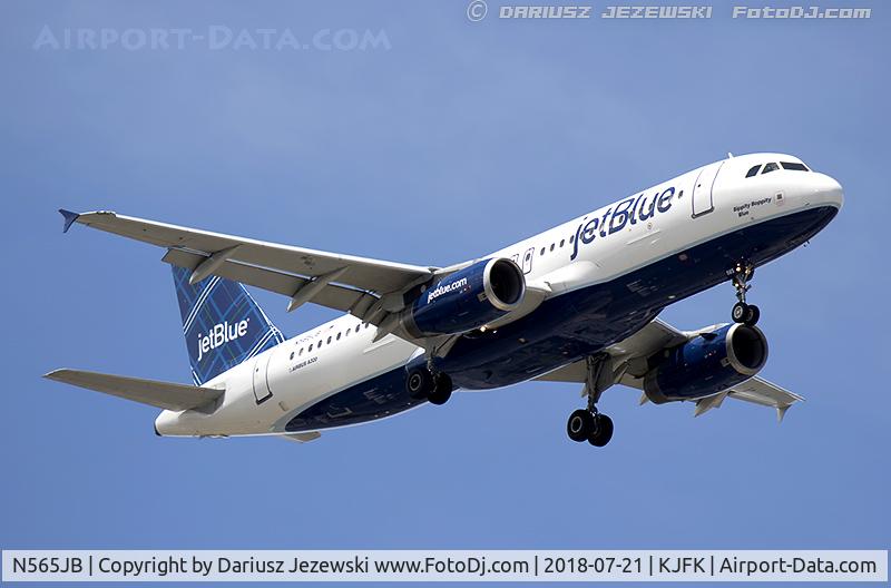 N565JB, 2003 Airbus A320-232 C/N 2031, Airbus A320-232 