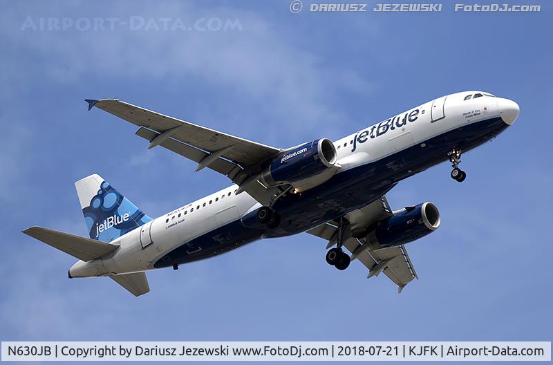 N630JB, 2005 Airbus A320-232 C/N 2640, Airbus A320-232  