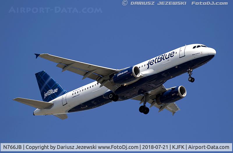N766JB, 2008 Airbus A320-232 C/N 3724, Airbus A320-232 