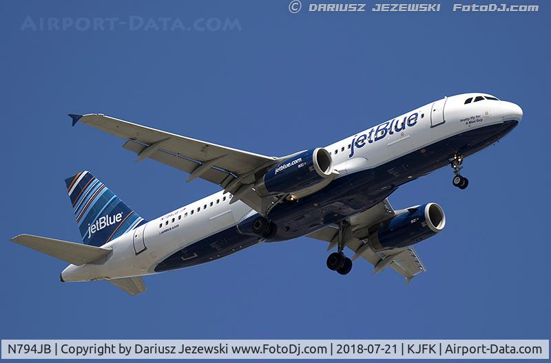 N794JB, 2011 Airbus A320-232 C/N 4904, Airbus A320-232 