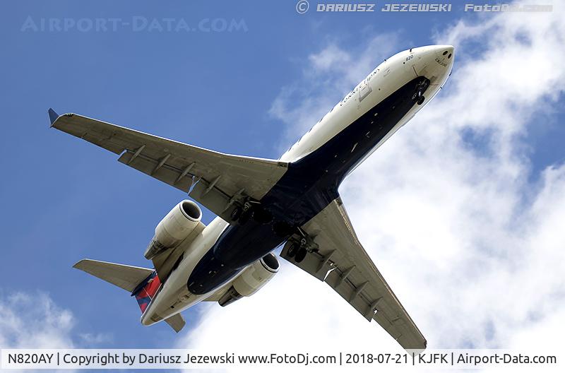 N820AY, 2005 Bombardier CRJ-200LR (CL-600-2B19) C/N 8020, Bombardier CRJ-200LR (CL-600-2B19) - Delta Connection (Pinnacle Airlines)   C/N 8020, N820AY