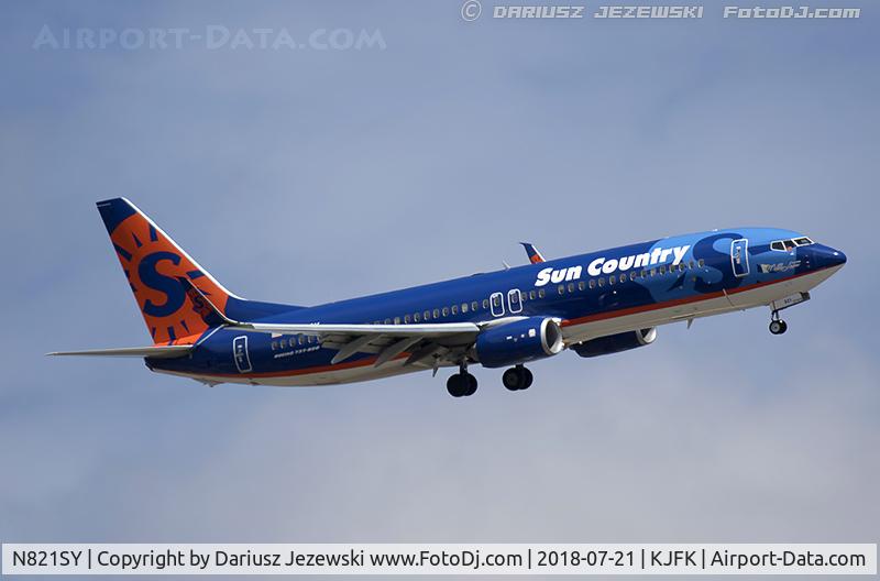 N821SY, 2014 Boeing 737-8FH C/N 39952, Boeing 737-8FH - Sun Country Airlines  C/N 39952, N821SY