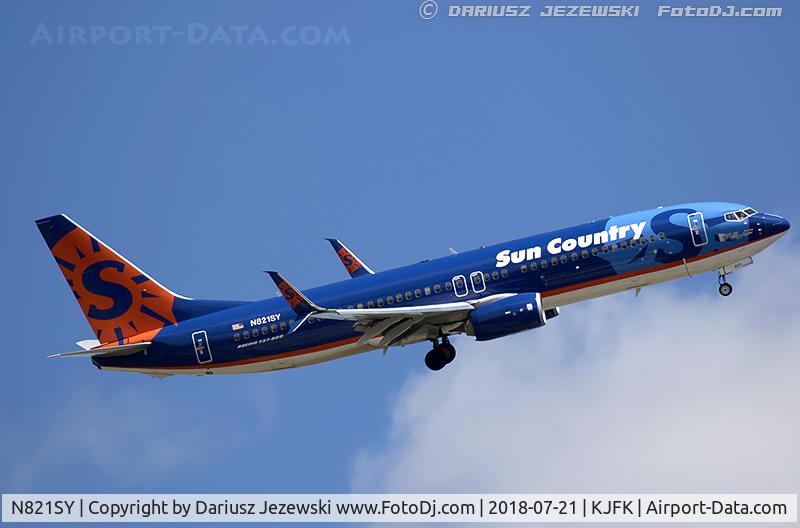 N821SY, 2014 Boeing 737-8FH C/N 39952, Boeing 737-8FH - Sun Country Airlines  C/N 39952, N821SY