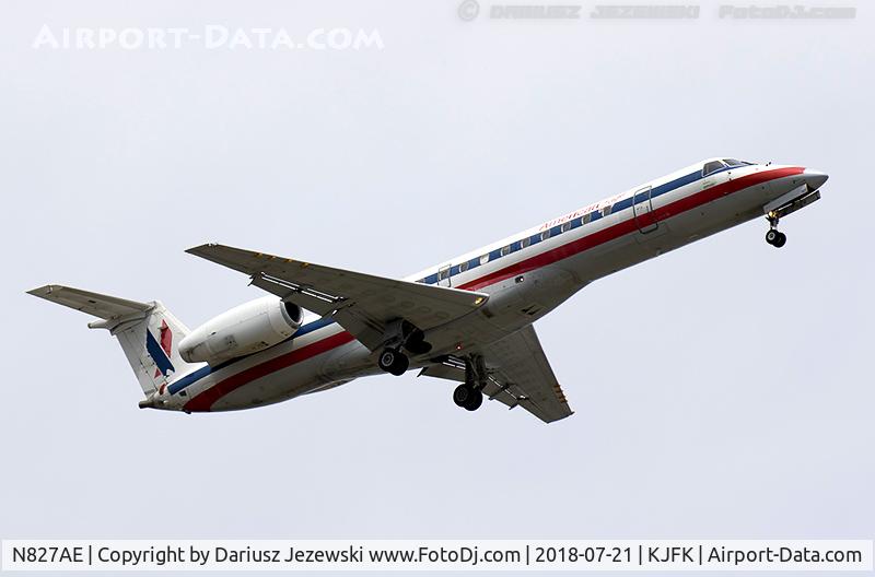 N827AE, 2002 Embraer ERJ-140LR (EMB-135KL) C/N 145602, Embraer ERJ-140LR (EMB-135KL) - American Eagle  C/N 145602, N827AE