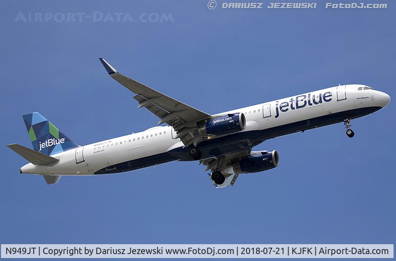 N949JT, 2015 Airbus A321-231 C/N 6575, Airbus A321-231 