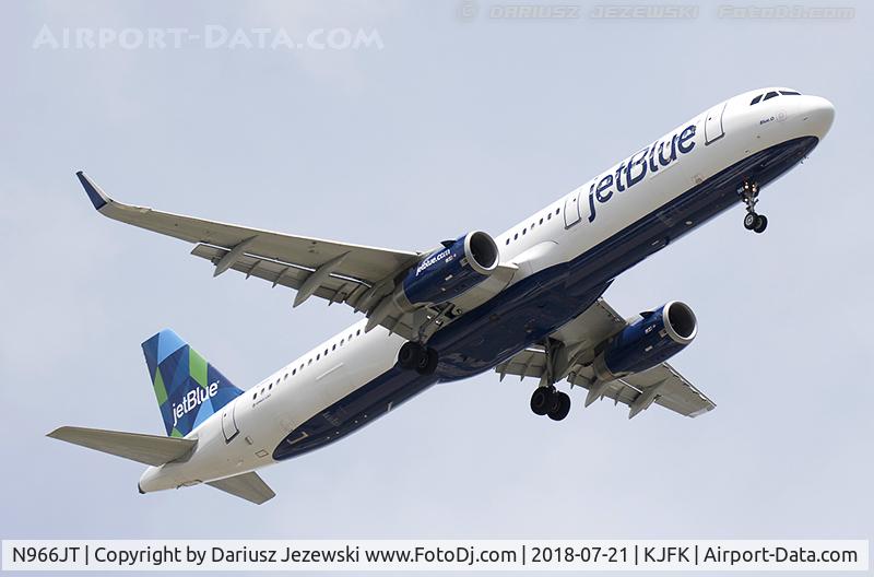 N966JT, 2016 Airbus A321-231 C/N 7230, Airbus A321-231 