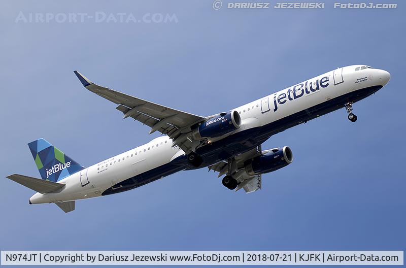 N974JT, 2016 Airbus A321-231 C/N 7448, Airbus A321-231  