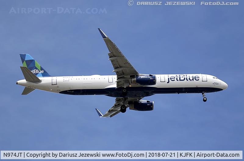 N974JT, 2016 Airbus A321-231 C/N 7448, Airbus A321-231  