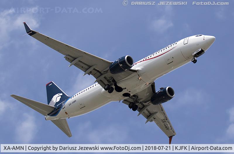 XA-AMN, 2014 Boeing 737-852 C/N 39945, Boeing 737-852 - AeroMexico  C/N 39945, XA-AMN