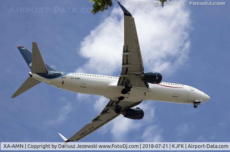 XA-AMN, 2014 Boeing 737-852 C/N 39945, Boeing 737-852 - AeroMexico  C/N 39945, XA-AMN