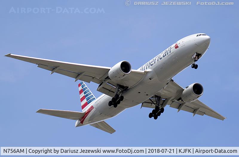 N756AM, 2001 Boeing 777-223 C/N 30264, Boeing 777-223/ER - American Airlines  C/N 30264, N756AM