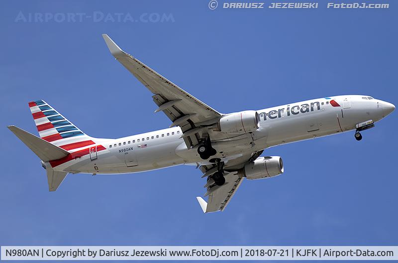N980AN, 2009 Boeing 737-823 C/N 33203, Boeing 737-823 - American Airlines  C/N 33203, N980AN