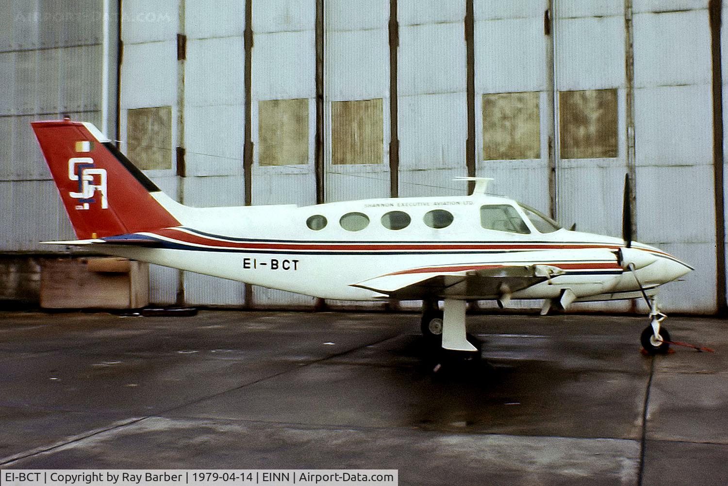 EI-BCT, 1967 Cessna 411A C/N 411A-0274, EI-BCT   Cessna 411A [411A-0274] (Shannon Executive Aviation Ltd) Shannon~EI 14/04/1979