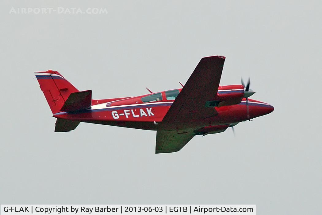 G-FLAK, 1978 Beech E-55 Baron Baron C/N TE-1128, G-FLAK   Beech 95-E55 Baron [TE-1128] Booker~G 03/06/2013