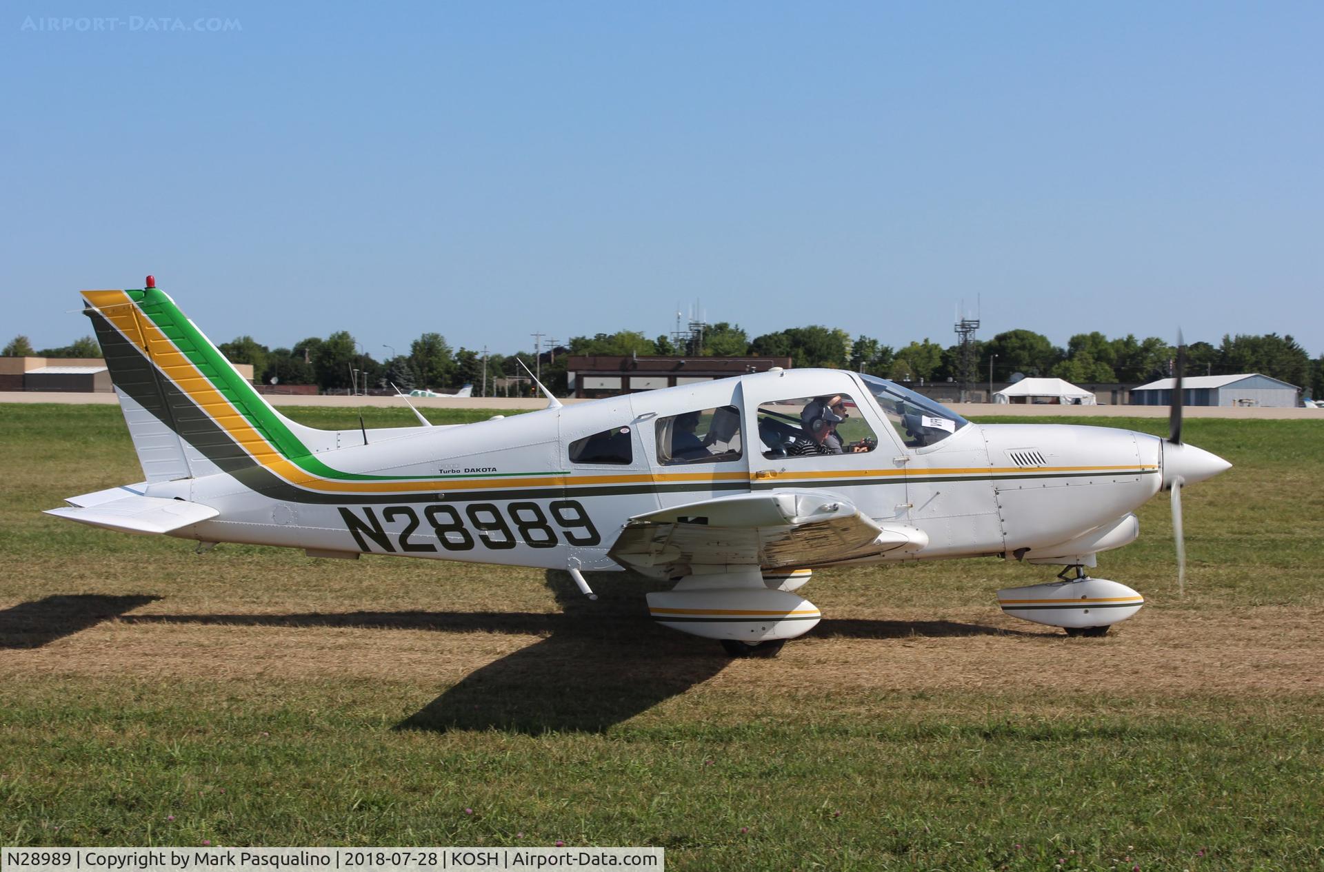N28989, 1979 Piper PA-28-201T Turbo Dakota C/N 28-7921030, Piper PA-28-201T