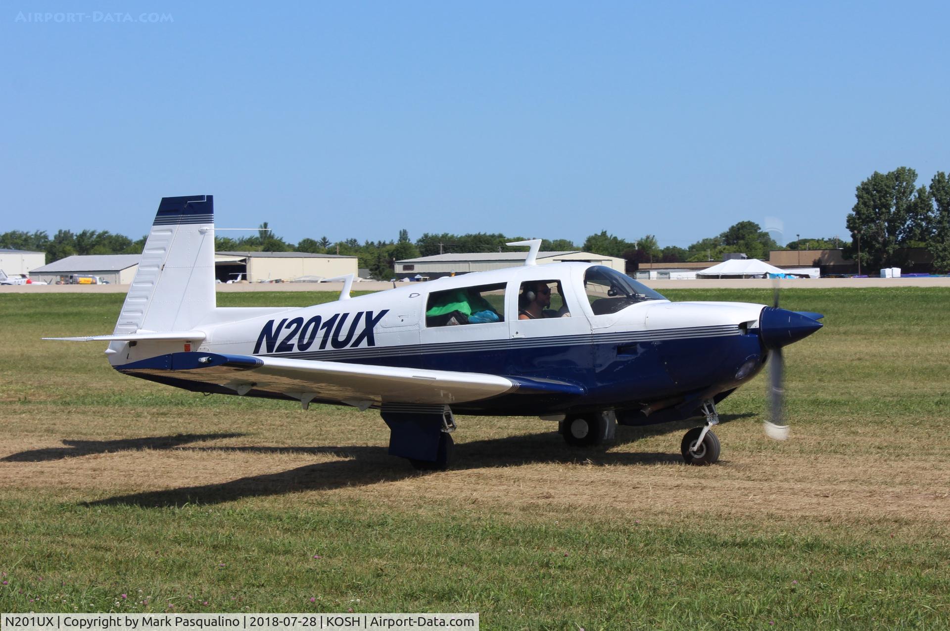 N201UX, 1977 Mooney M20J 201 C/N 24-0391, Mooney M20J