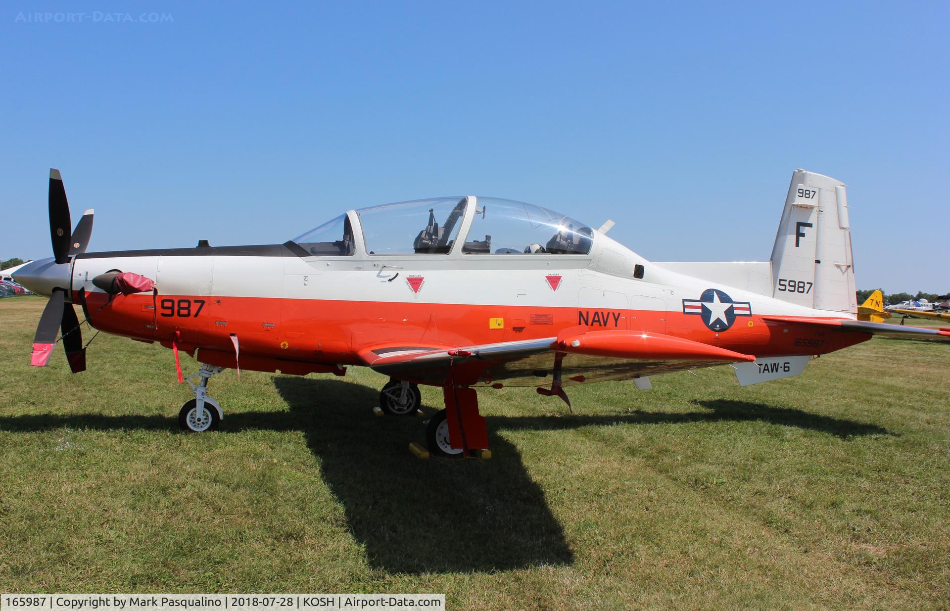 165987, Raytheon T-6A Texan II C/N PT-157, Raytheon T-6A