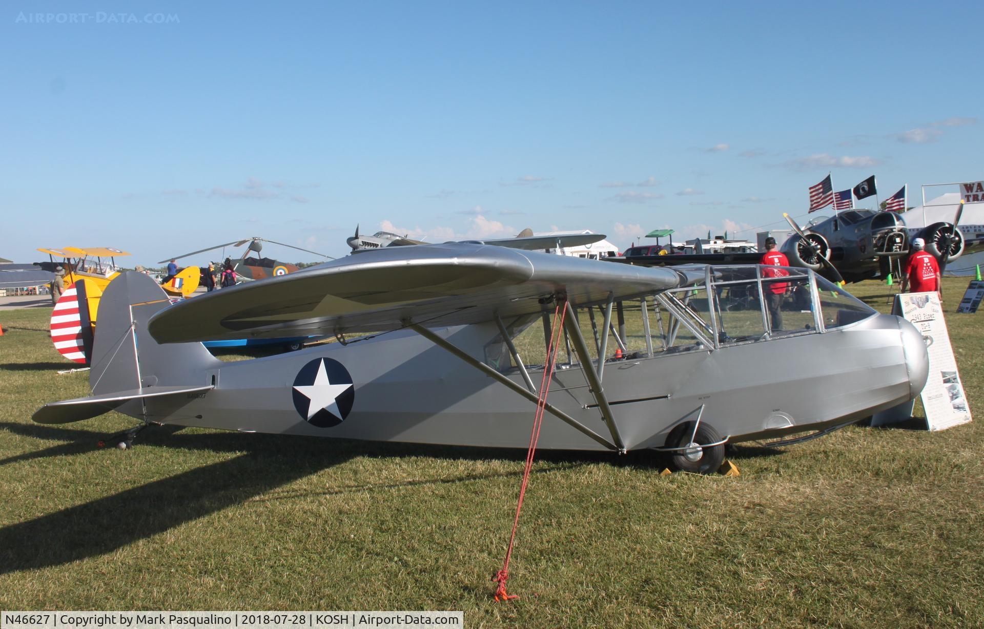 N46627, Piper TG-8 C/N G-184, Piper TG-8