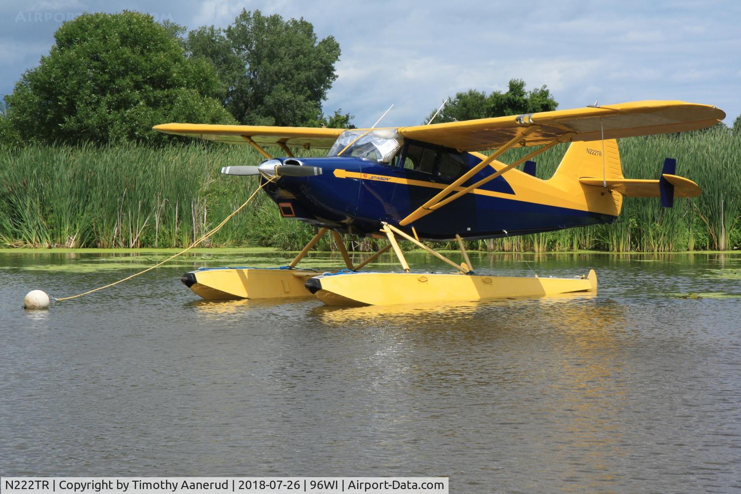 N222TR, 1946 Stinson 108 Voyager C/N 108-322, 1946 Stinson 108, c/n: 108-322