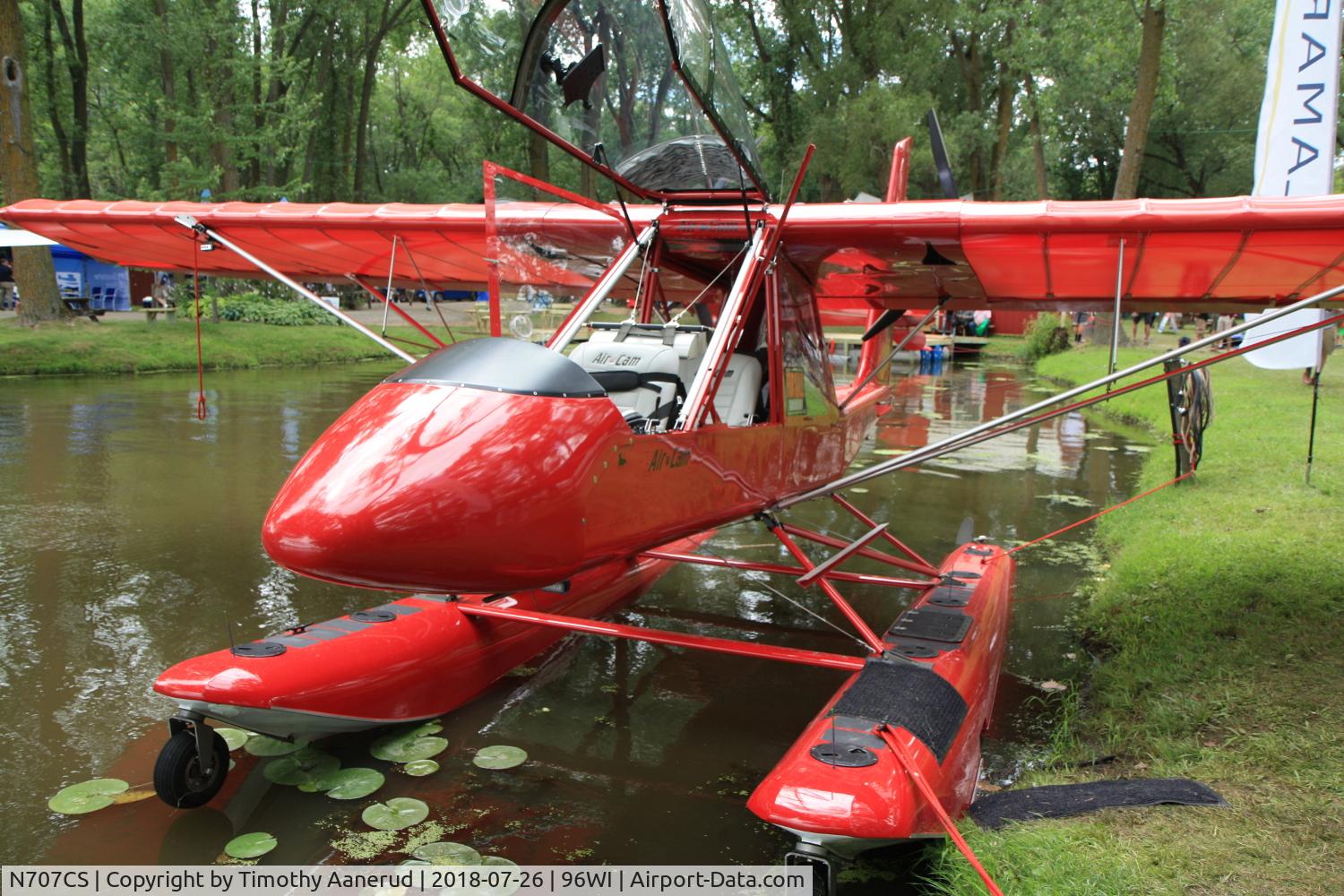 N707CS, Lockwood Aircam C/N AC158, 2011 Lockwood Aircam, c/n: AC158