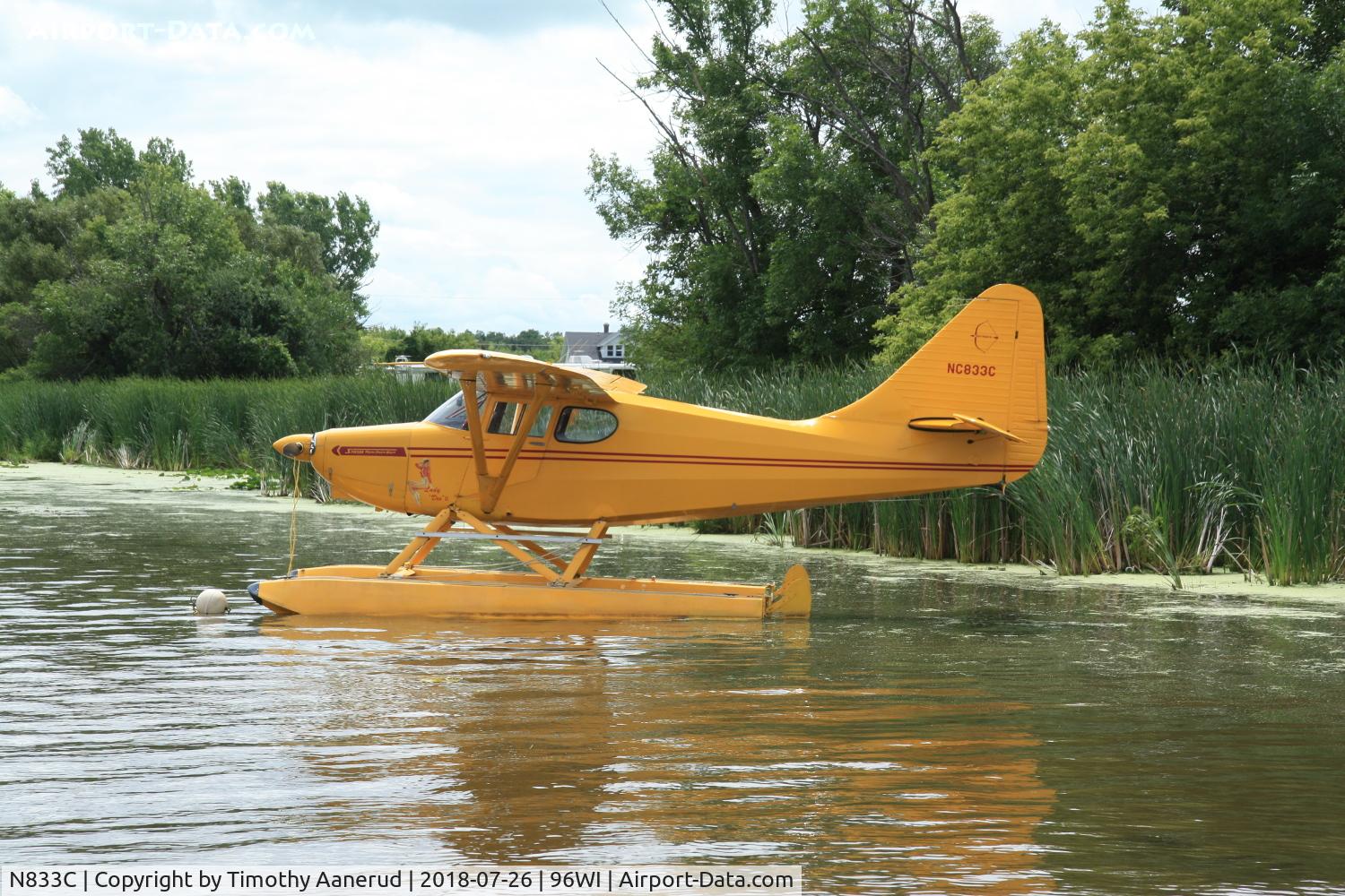 N833C, 1947 Universal Stinson 108-3 C/N 108-3833, 1947 Universal Stinson 108-3, c/n: 108-3833