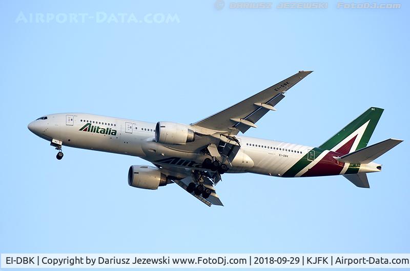 EI-DBK, 2003 Boeing 777-243/ER C/N 32783, Boeing 777-243/ER - Alitalia  C/N 32783, EI-DBK