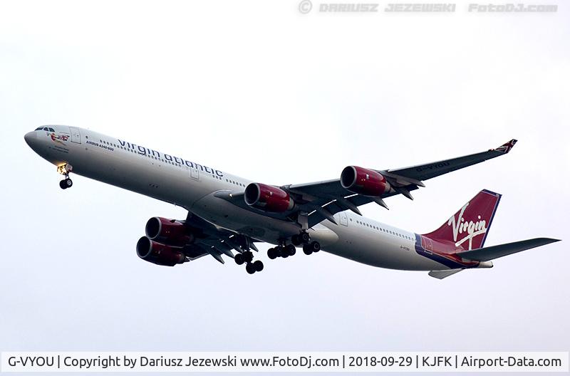 G-VYOU, 2006 Airbus A340-642 C/N 765, Airbus A340-642 - Virgin Atlantic Airways  C/N 765, G-VYOU