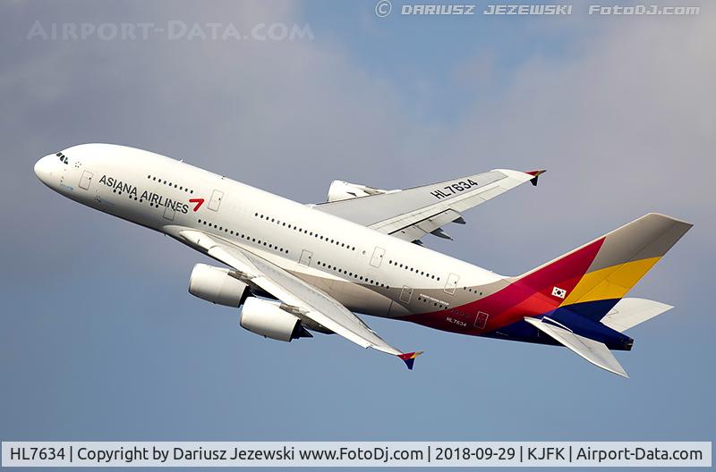 HL7634, 2014 Airbus A380-841 C/N 0179, Airbus A380-841 - Asiana Airlines  C/N 179, HL7634