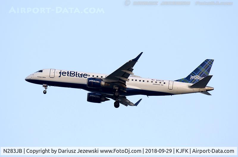 N283JB, 2007 Embraer 190AR (ERJ-190-100IGW) C/N 19000125, Embraer 190AR (ERJ-190-100IGW) 