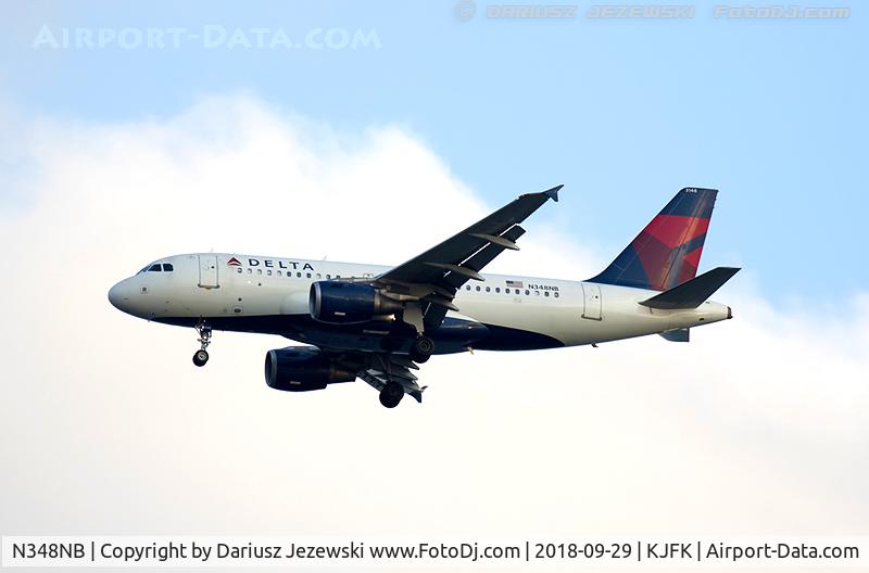 N348NB, 2002 Airbus A319-114 C/N 1810, Airbus A319-114 - Delta Air Lines  C/N 1810, N348NB