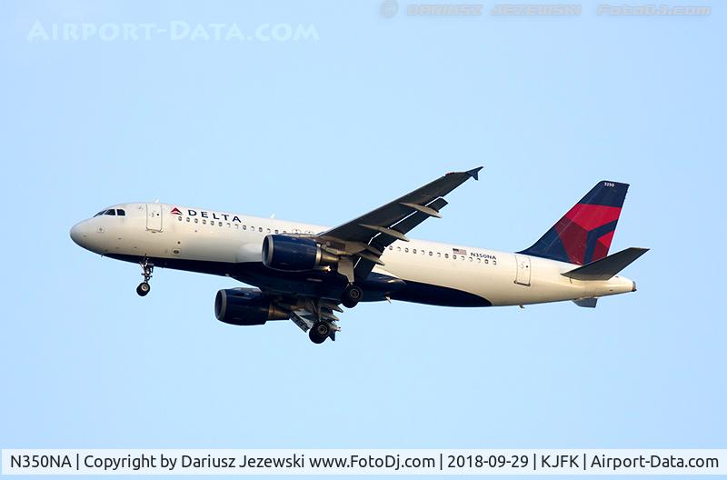N350NA, 1993 Airbus A320-212 C/N 418, Airbus A320-211 - Delta Air Lines  C/N 418, N350NA