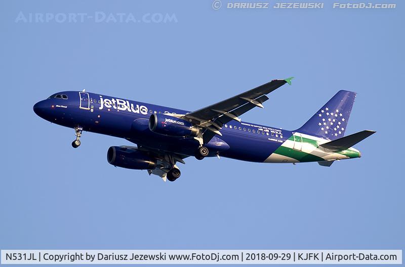 N531JL, 2001 Airbus A320-232 C/N 1650, Airbus A320-232 