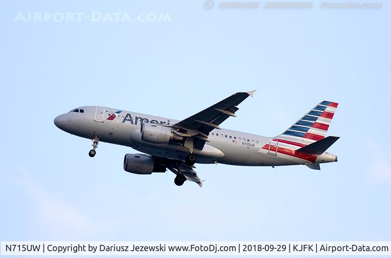 N715UW, 1999 Airbus A319-112 C/N 1051, Airbus A319-112 - American Airlines  C/N 1051, N715UW