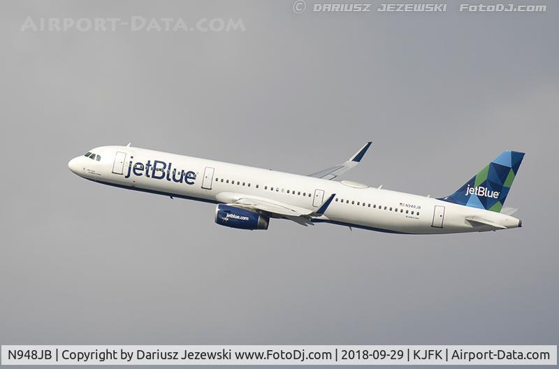N948JB, 2015 Airbus A321-231 C/N 6560, Airbus A321-231 
