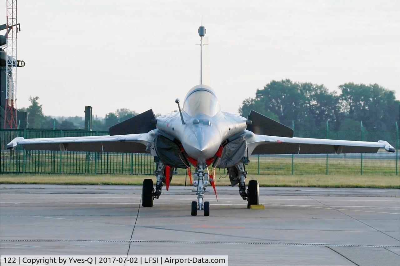 122, Dassault Rafale C C/N 122, Dassault Rafale C, Flight line, St Dizier-Robinson Air Base 113 (LFSI) Open day 2017