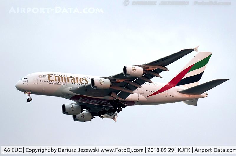A6-EUC, 2016 Airbus A380-861 C/N 214, Airbus A380-861 - Emirates  C/N 214, A6-EUC