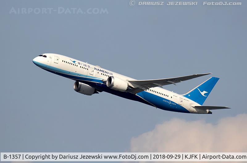 B-1357, 2018 Boeing 787-9 Dreamliner C/N 63043, Boeing 787-9 Dreamliner - Xiamen Airlines  C/N 63043, B-1357