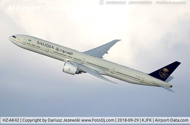 HZ-AK42, 2017 Boeing 777-300/ER C/N 62762, Boeing 777-300/ER - Saudia - Saudi Arabian Airlines  C/N 62762, HZ-AK42