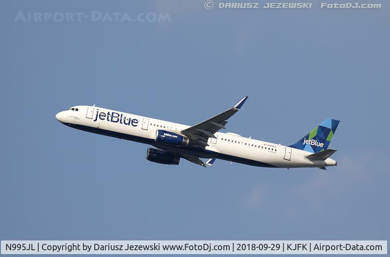 N995JL, 2018 Airbus A321-231 C/N 8293, Airbus A321-231(WL) 