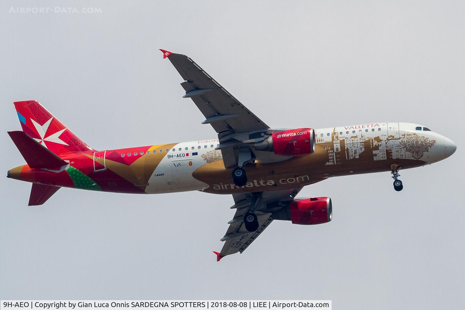 9H-AEO, 2006 Airbus A320-214 C/N 2768, Landing 14r