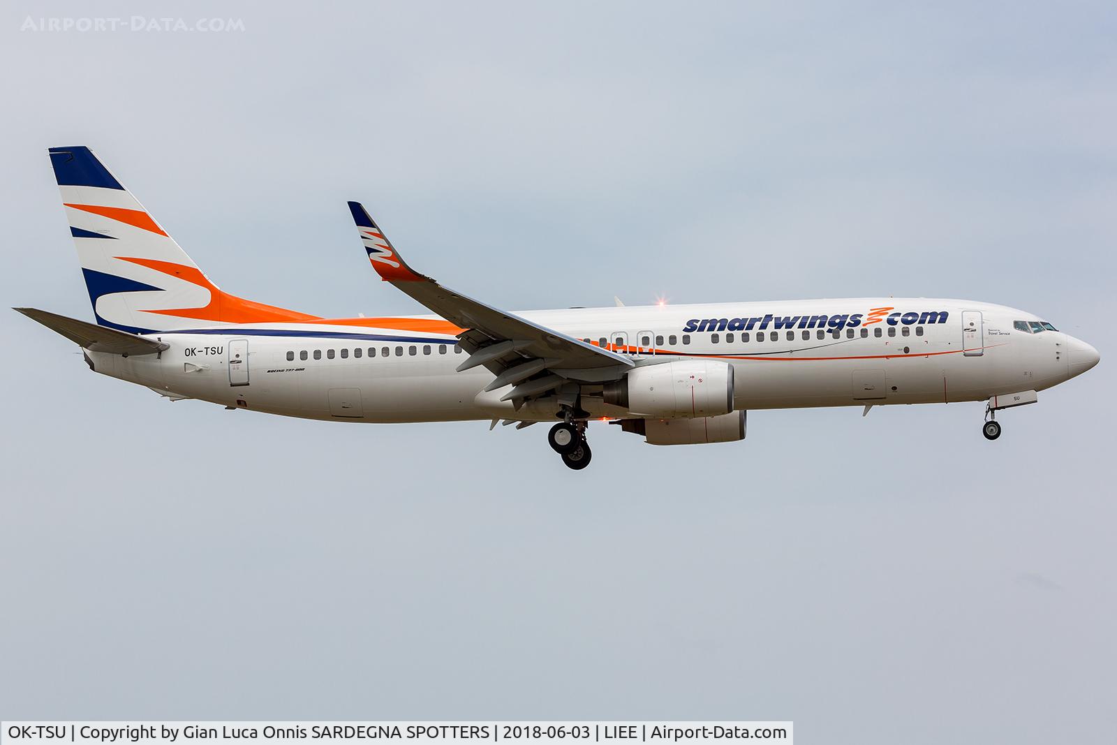 OK-TSU, 2010 Boeing 737-8FZ C/N 31717, Landing 14R